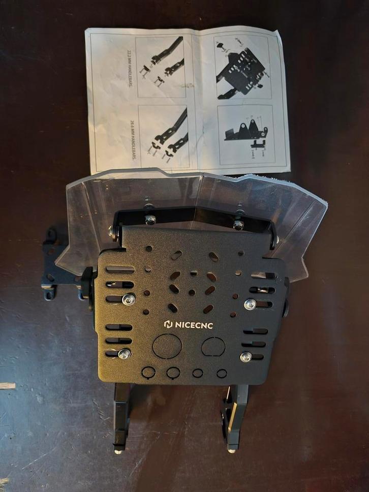 Opbouw voor GPS voor  bv honda  crf 300 ,KTM 250, Motoren, Accessoires | Navigatiesystemen, Ophalen of Verzenden