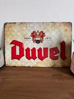 Metalen reclamebord Duvel, Verzamelen, Biermerken, Ophalen of Verzenden, Nieuw, Reclamebord, Plaat of Schild, Duvel