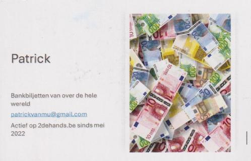 ringfarde met 40 bankbiljetten UNC/FDC, Postzegels en Munten, Munten en Bankbiljetten | Verzamelingen, Bankbiljetten, Ophalen of Verzenden