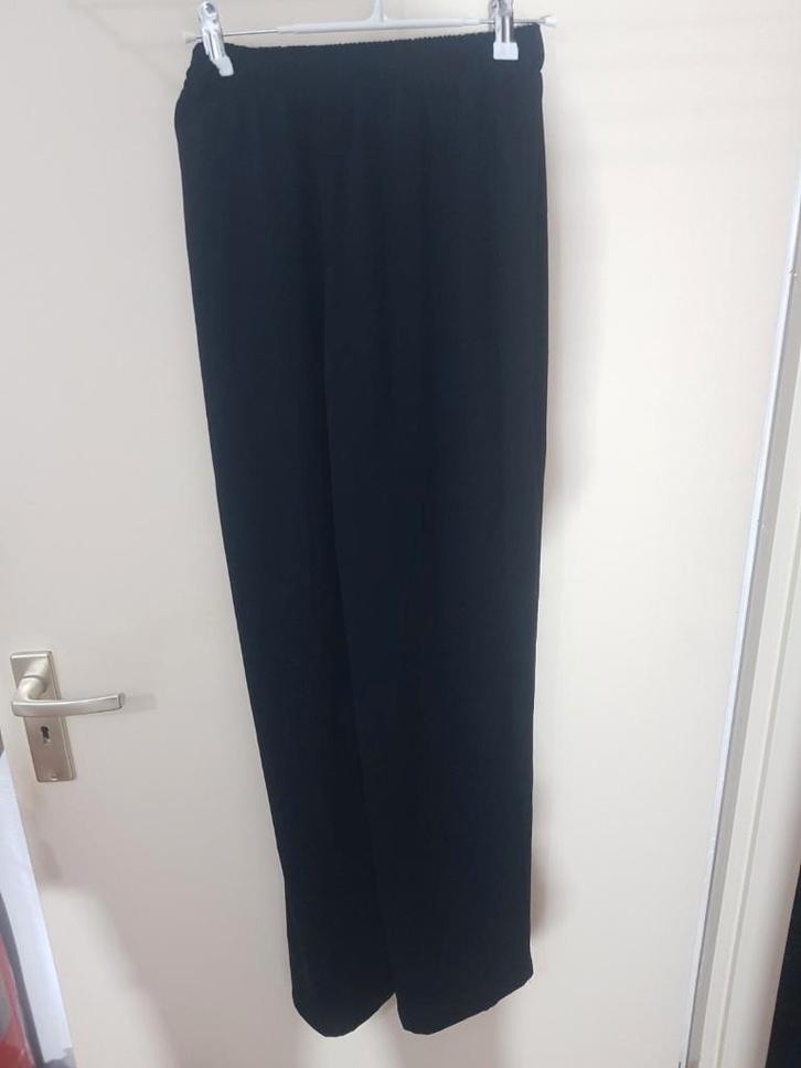 ZARA broek • maat S • zgan, Kleding | Dames, Broeken en Pantalons, Zo goed als nieuw, Maat 36 (S), Zwart, Lang, Ophalen of Verzenden