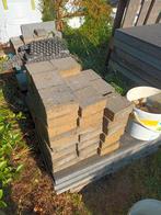 Betonklinkers 15x15x5 antraciet (100 stuks), Tuin en Terras, Ophalen, Zo goed als nieuw