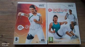 2 jeux de fitness pour Nintendo Wii 