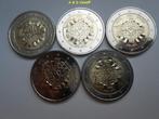 Duitsland 5 x 2 euro cc 2023, Postzegels en Munten, Munten | Europa | Euromunten, Ophalen of Verzenden, Duitsland, 10 euro, Setje