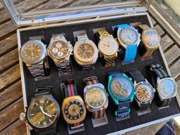 collection valjoux / lemania / ETA / incabloc beschikbaar voor biedingen