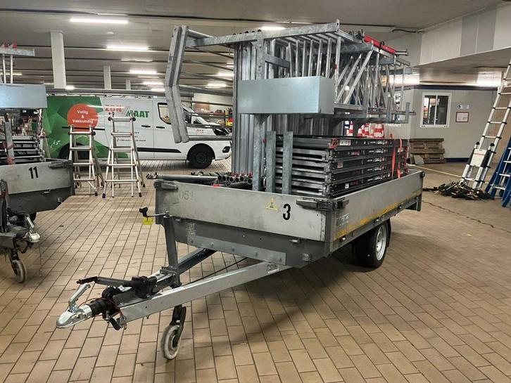 2020 Eduard P3 steiger aanhangwagen, 98-WX-TF, Auto diversen, Aanhangers en Bagagewagens, Gebruikt