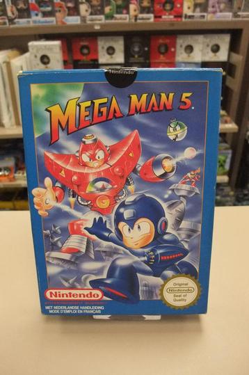 Mega Man 5 (cib) fah nes beschikbaar voor biedingen