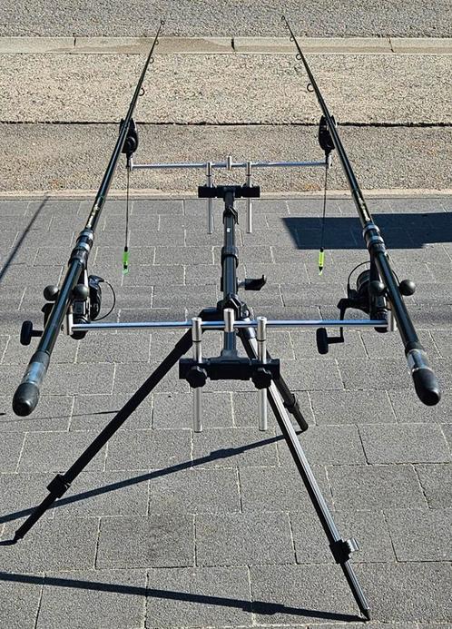 Complete visset van hoge kwaliteit, Watersport en Boten, Hengelsport | Witvissen, Zo goed als nieuw, Complete set, Ophalen