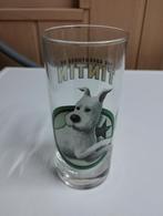 Een drinkglas over Kuifje hond Bobbie Tintin, Verzamelen, Glas en Drinkglazen, Ophalen, Zo goed als nieuw