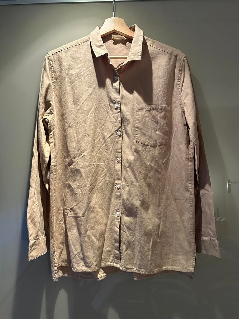 Exclusief kostuumhemd American Vintage in nieuwstaat, Ophalen of Verzenden, Zo goed als nieuw, Beige, Halswijdte 39/40 (M)