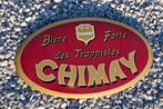 Reclamebord metaal chimay, Verzamelen, Merken en Reclamevoorwerpen, Ophalen of Verzenden, Zo goed als nieuw, Reclamebord