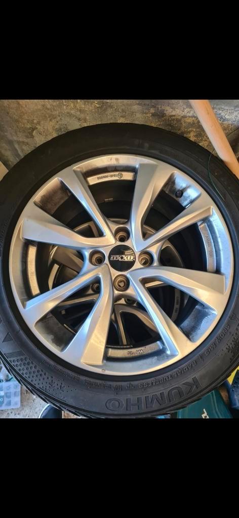 jantes 17 pouces pour Citroën DS 4.5 / c4 Peugeot 308 3008.., Auto-onderdelen, Banden en Velgen, Band(en), 17 inch, Gebruikt, Ophalen