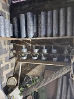 Lot NEUF de conduits et accessoires de ventilation en acier, Enlèvement
