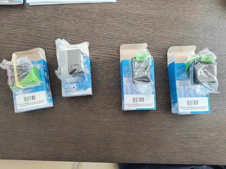HP 301 XL inktcartridge ( zwart en kleur), Computers en Software, Printerbenodigdheden, Nieuw, Cartridge, Ophalen of Verzenden