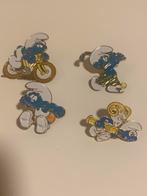 Lot van 4 retro pins van de Smurfen, Verzamelen, Ophalen of Verzenden, Zo goed als nieuw