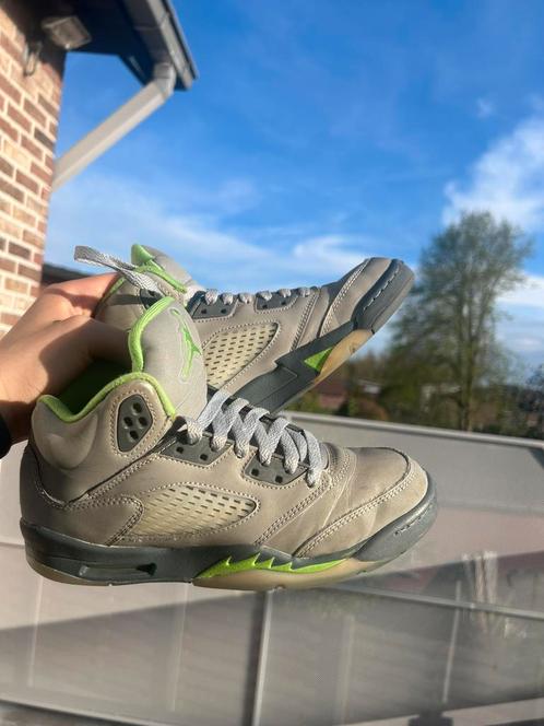 Jordan retro 5 “Green bean”, Kleding | Heren, Schoenen, Zo goed als nieuw, Sneakers, Overige kleuren, Ophalen of Verzenden