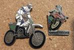 Lot 2 pins Moto Motocross Yamaha Galtier Motorama, Verzamelen, Speldjes, Pins en Buttons, Sport, Ophalen of Verzenden, Speldje of Pin