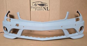 Voorbumper Mercedes C Klasse W204 C63 AMG 63 Bumper Originee beschikbaar voor biedingen