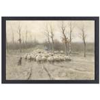 Troupeau de moutons dans la lande près de Laren - Anton Mauv, Envoi, Neuf