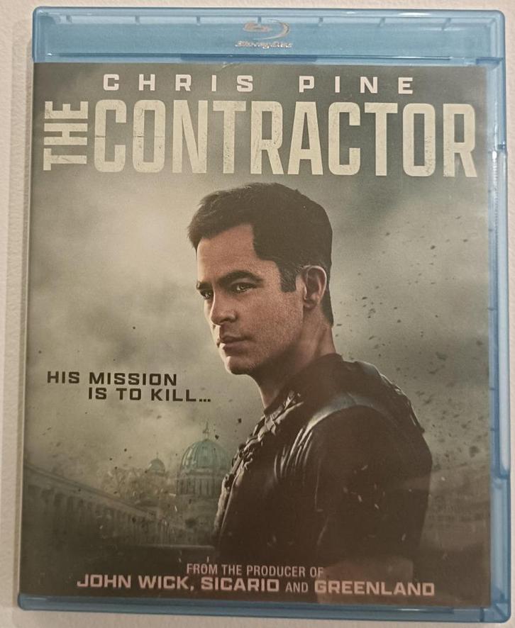 The Contractor blu-ray (met NL ondertitels), Cd's en Dvd's, Blu-ray, Zo goed als nieuw, Actie, Ophalen of Verzenden