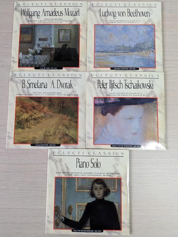 5 CD's met klassieke muziek beschikbaar voor biedingen