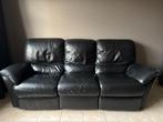 Lederen zetels Natuzzi, Huis en Inrichting, Ophalen, Gebruikt, Rechte bank, Leer