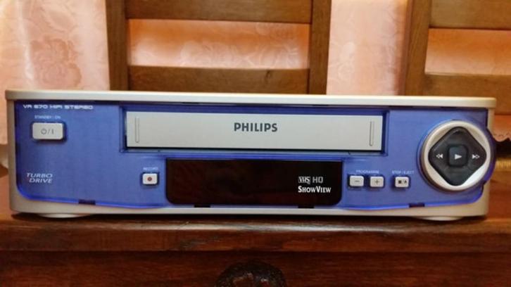 Magnétoscope PAL VHS Philips, Audio, Tv en Foto, Videospelers, Zo goed als nieuw, VHS-speler of -recorder, Ophalen