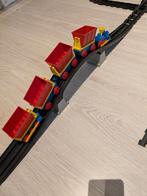 Lego Duplo trein met sporen, Kinderen en Baby's, Speelgoed | Racebanen, Ophalen of Verzenden, Zo goed als nieuw