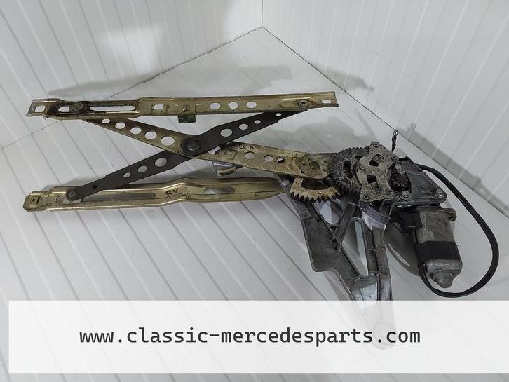 Raammechanisme met motor Mercedes W126 SEC rechtsvoor, Auto-onderdelen, Ruiten en Toebehoren, Mercedes-Benz, Gebruikt, Ophalen of Verzenden