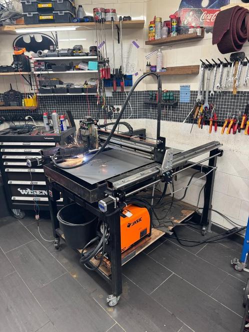 CNC Plasmasnijder inclusief Jasic Cut45, Zakelijke goederen, Machines en Bouw | Metaalbewerking, Ophalen