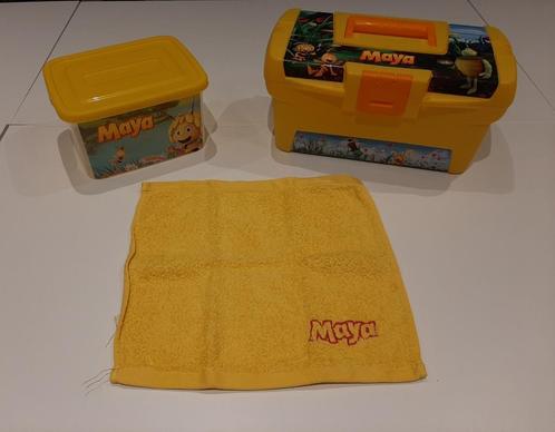 Maya De Bij Opbergset (koffer + doos) + extra handdoekje, Hobby & Loisirs créatifs, Bricolage, Utilisé, Bricolage, Enlèvement
