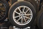 Set 17" LM-velgen winterbanden BMW 5-serie G30 G31, Auto-onderdelen, Gebruikt, Banden en Velgen, 17 inch, BMW