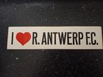 F : autocollant de football I love RAFC Antwerp, Enlèvement ou Envoi