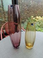 2 vazen van Leonardo. Nieuw. Hoogte: 34,50 cm en 23 cm., Huis en Inrichting, Overige kleuren, Nieuw, Ophalen of Verzenden, Glas