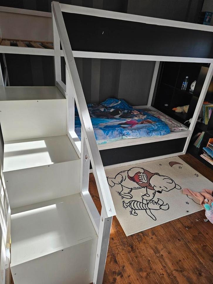 stapelbed, Maison & Meubles, Chambre à coucher | Lits superposés & Lits mezzanines, Enlèvement