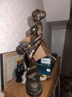 Grote antieke Indonesia bronzen 99,5 cm open open onder, Ophalen, Brons