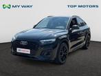 Audi Q5 Sportback AUTOMAAT*S-LINE*163PK*CARPLAY*GPS*SENSOREN, Auto's, Automaat, Q5, Zwart, Diesel