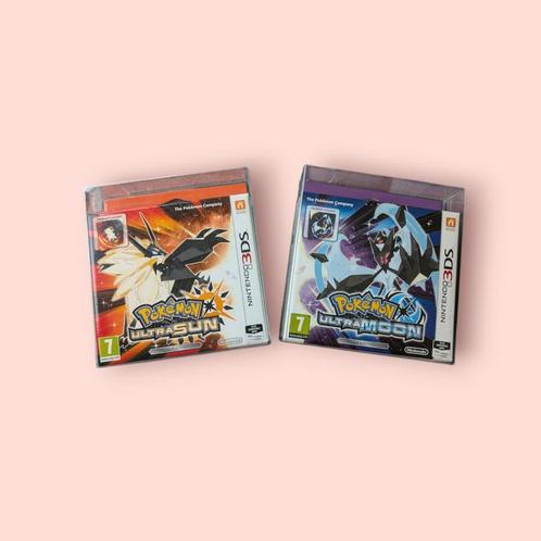 Pokémon Ultra Sun en Ultra Moon fan edities, Games en Spelcomputers, Games | Nintendo 2DS en 3DS, Zo goed als nieuw, Verzenden