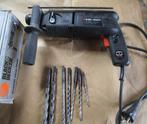 klopboormachine black en decker + klemboren, Doe-het-zelf en Bouw, Ophalen, Gebruikt, Boormachine, Variabele snelheid