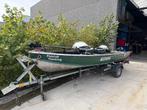 Roofvisboot Quicksilver 420 + trailer, Ophalen, Gebruikt, Tot 10 pk
