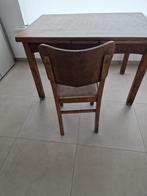 Tafel (uittrekbaar) met 6 stoelen, Huis en Inrichting, Tafels | Eettafels, Ophalen