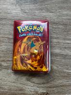 Vintage portfolio binder Pokemon Charizard, Ophalen of Verzenden, Zo goed als nieuw, Sleeves of Kaarthoesjes, Foil