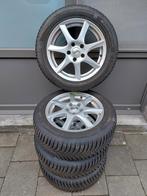 Winterbanden Hankook met Dezent Velgen 205/55/16, Auto-onderdelen, Ophalen, 16 inch, Banden en Velgen, Nieuw