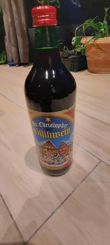 Fles Gluhwein  beschikbaar voor biedingen