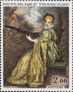 Timbre poste France Watteau Année 1973 MNH, Enlèvement ou Envoi, Non oblitéré