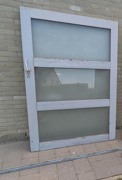 Schuifdeur tuinhuis op te knappen, Tuin en Terras, Tuinhuizen, Gebruikt, Ophalen