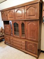 vintage retro , kast met spiegels 205x140x57cm goede staat., Huis en Inrichting, Ophalen, Gebruikt