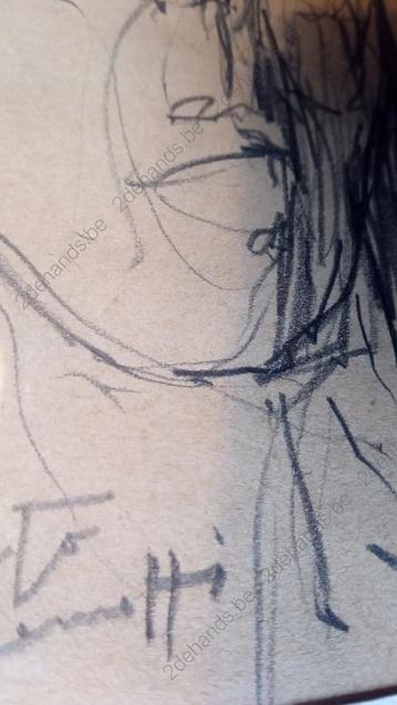 Alberto GIACOMETTI - Gezichtstekening van jongeman - na 1946 beschikbaar voor biedingen