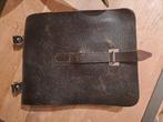 Ancienne sacoche militaire en cuir – porte-cartes / étui ter, Enlèvement ou Envoi