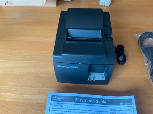 KASSA bon printer Star TSP143IIIBI +10 rollen, Computers en Software, Printers, Zo goed als nieuw, Printer, Thermo-printer, Zwart-en-wit printen