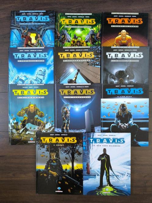Lot « Travis » (11 BD), Boeken, Stripverhalen, Gelezen, Meerdere stripboeken, Ophalen